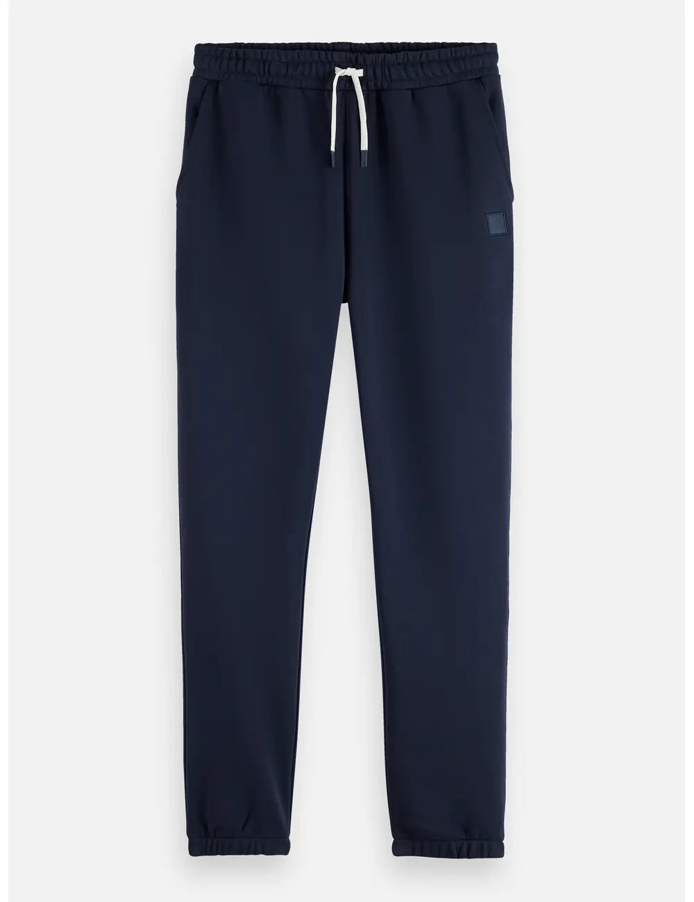 Logo Sweatpant flat lay front view by Scotch & Soda