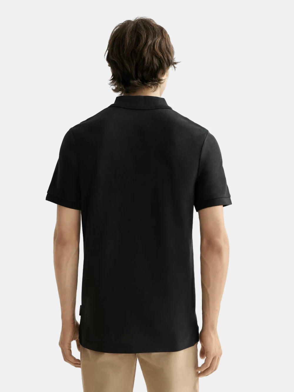 logo-pique-polo-1 back view by Scotch & Soda