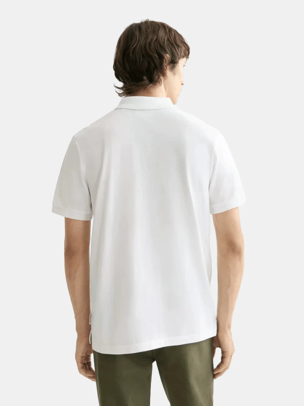 logo-pique-polo back view by Scotch & Soda