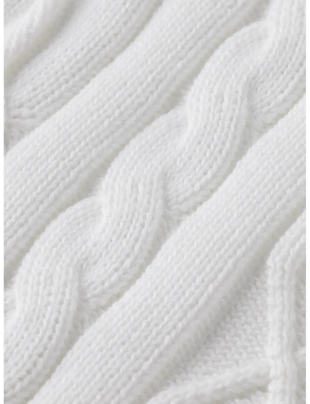 Cable V Neck Vest detail view by Scotch & Soda