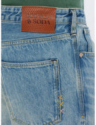 Beat Bootcut Jeans full model shot showing overall fit by Scotch & Soda
