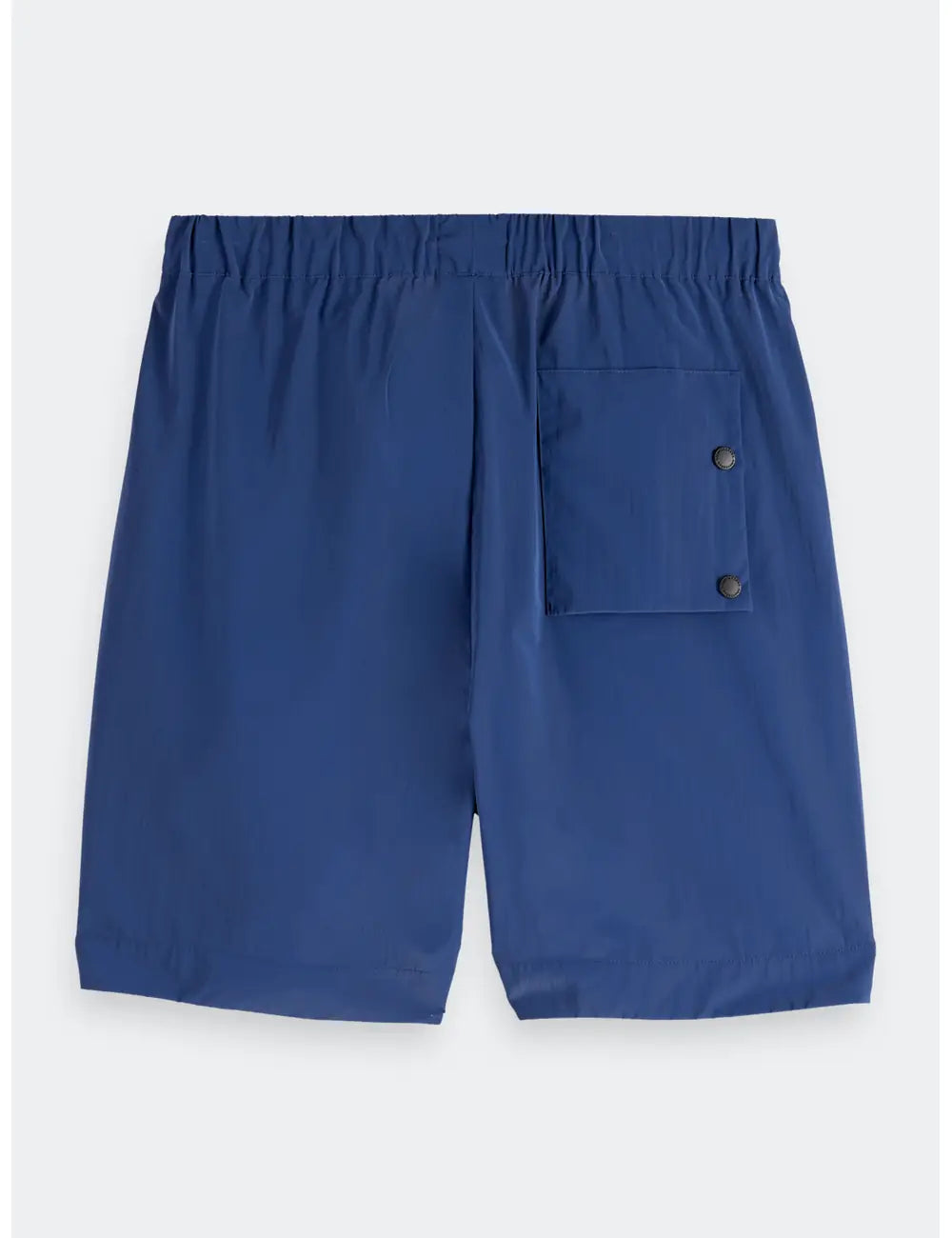 Technical Nylon Shorts flat lay back view by Scotch & Soda