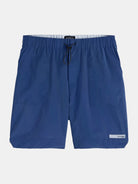 Fave - Technical Nylon Bermuda Short (Navy) front view showing fit and finish by Scotch & Soda