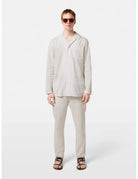 Cotton Voile Shirt full model shot showing overall fit by Scotch & Soda