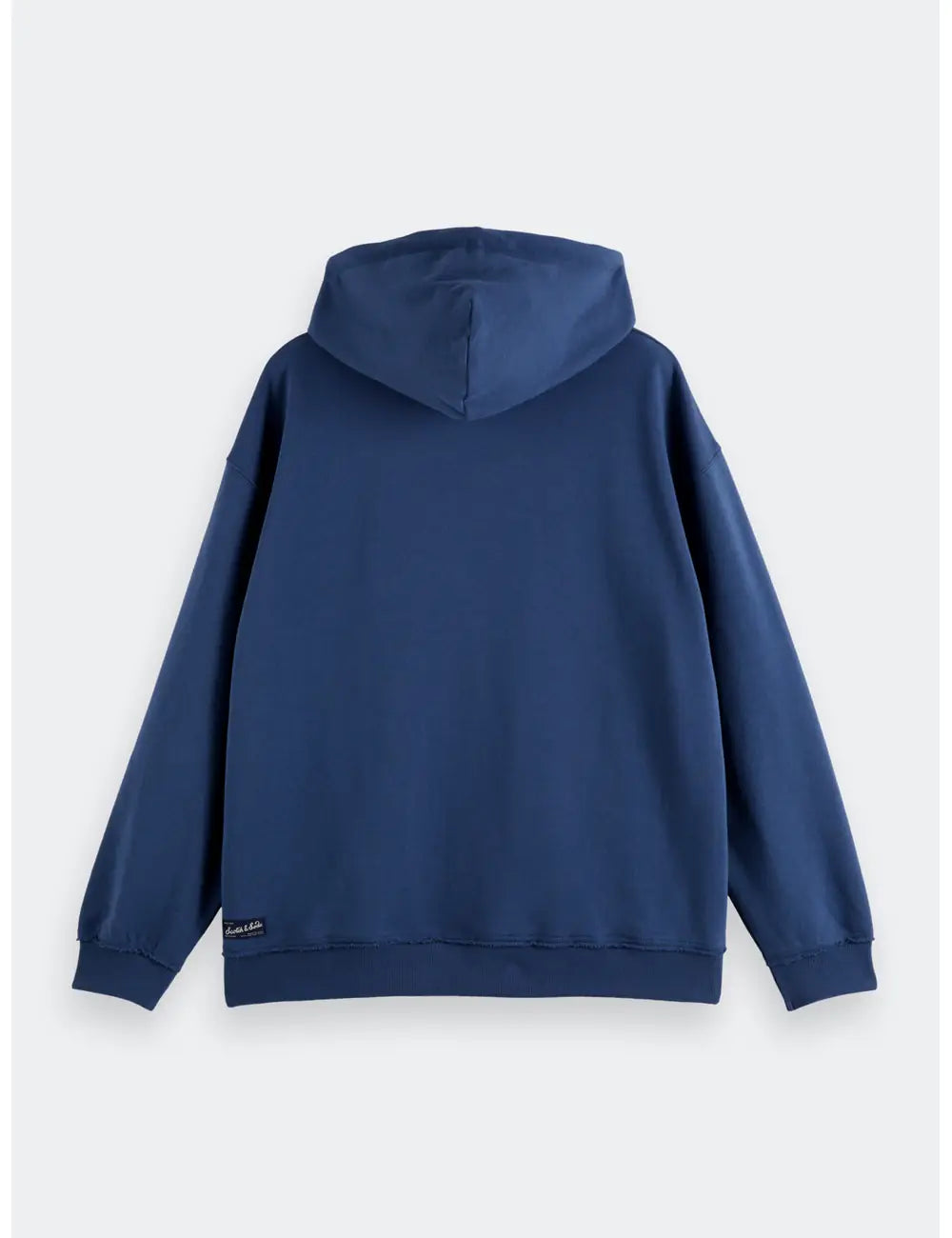 Loose Fit Hoodie flat lay back view by Scotch & Soda