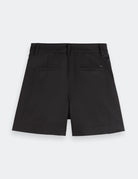 Core Abott Chino Short flat lay showing product details by Scotch & Soda
