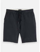 Cotton Linen Bermuda flat lay front view by Scotch & Soda