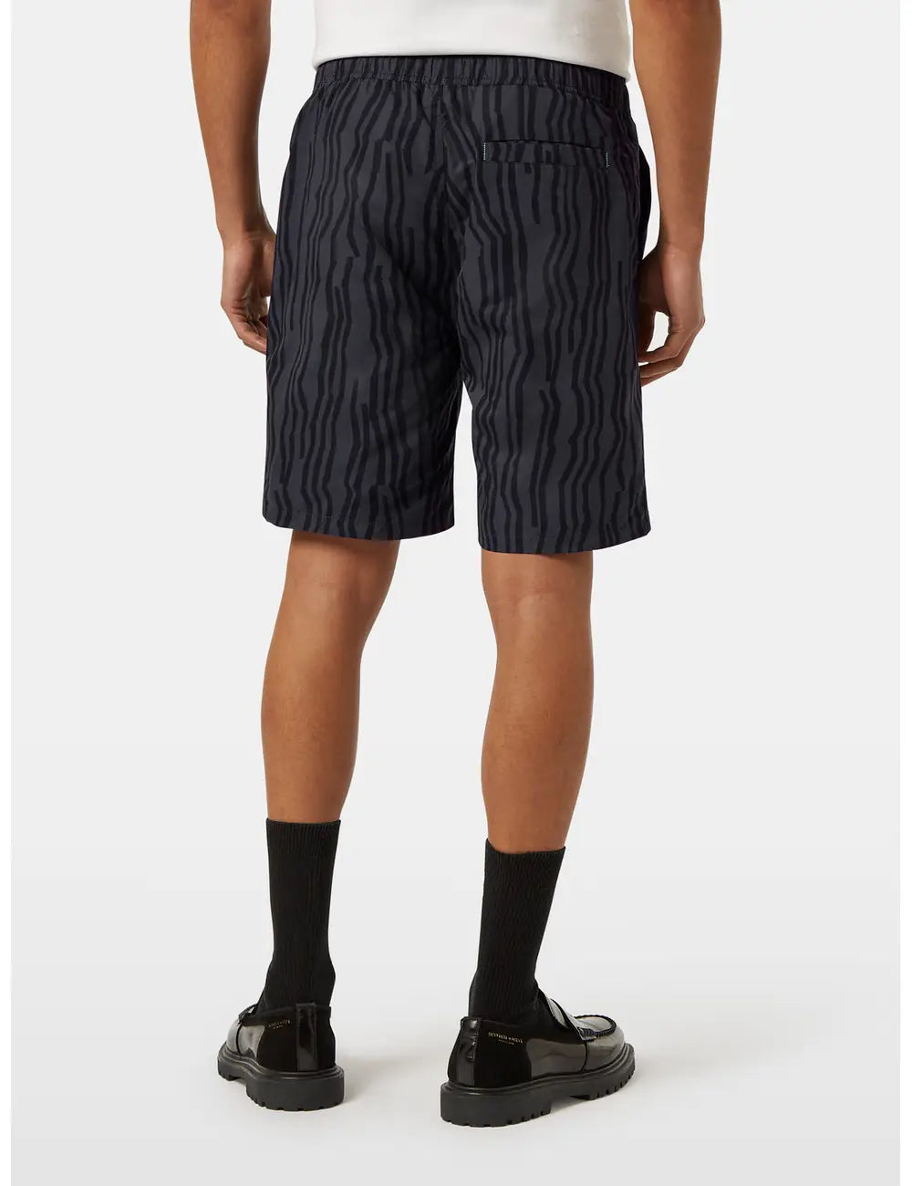 Printed Swimshorts detail shot showing fabric and craftsmanship by Scotch & Soda