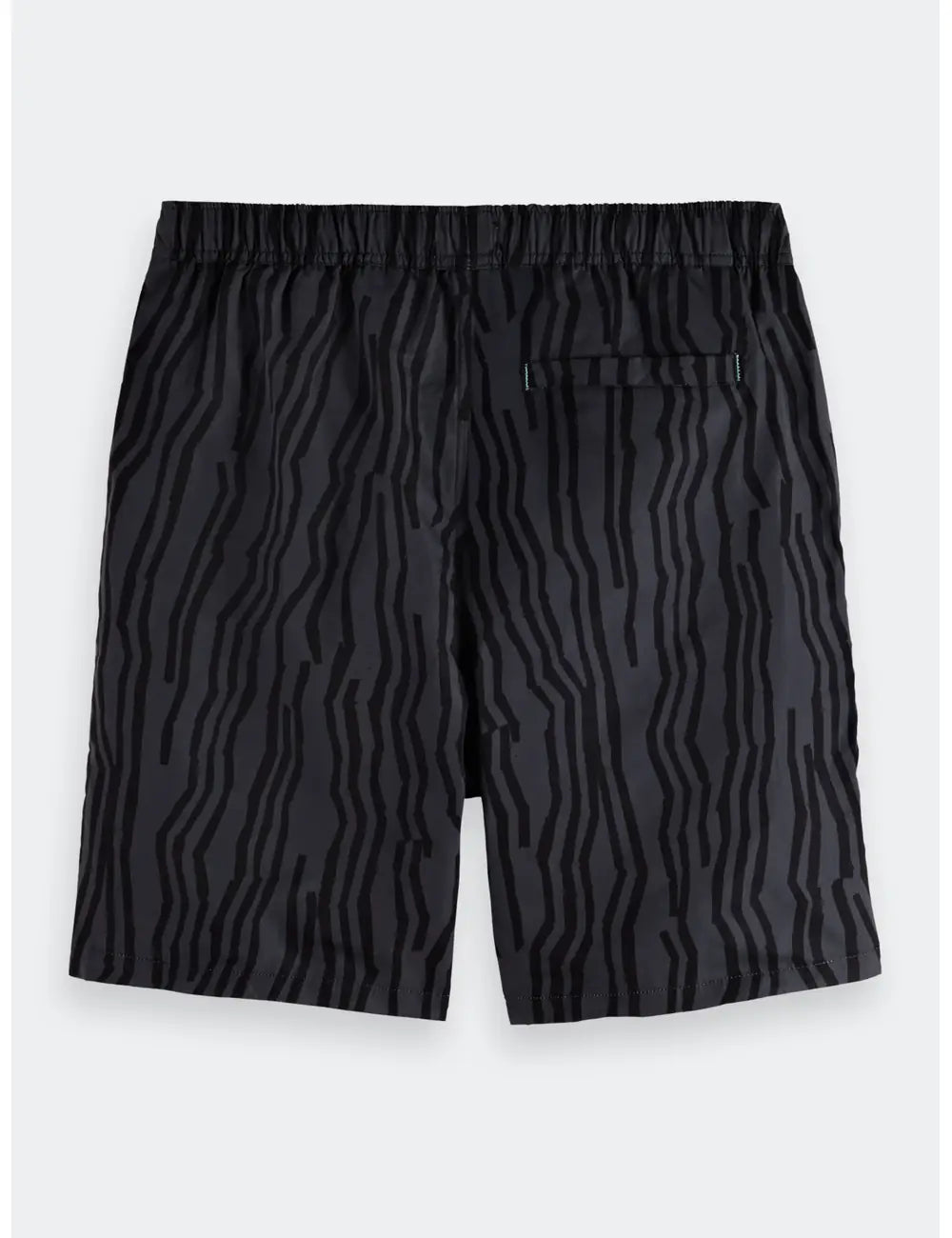 Printed Swimshorts flat lay back view by Scotch & Soda