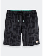 Printed Swimshorts flat lay front view by Scotch & Soda
