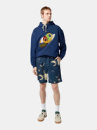 Printed Long-Length Swimshort (Navy) - Scotch & Soda