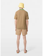 Knitted Polo Shirt detail shot showing fabric and craftsmanship by Scotch & Soda