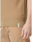 Knitted Polo Shirt detail view by Scotch & Soda