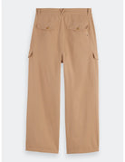 Daze Cargo Pant flat lay back view by Scotch & Soda
