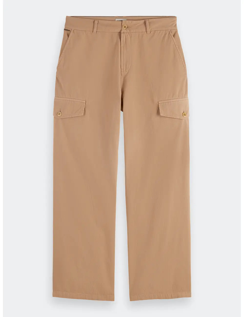 Daze Cargo Pant flat lay front view by Scotch & Soda
