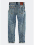 Zee Straight Jeans flat lay back view by Scotch & Soda