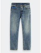 Zee Straight Jeans flat lay front view by Scotch & Soda