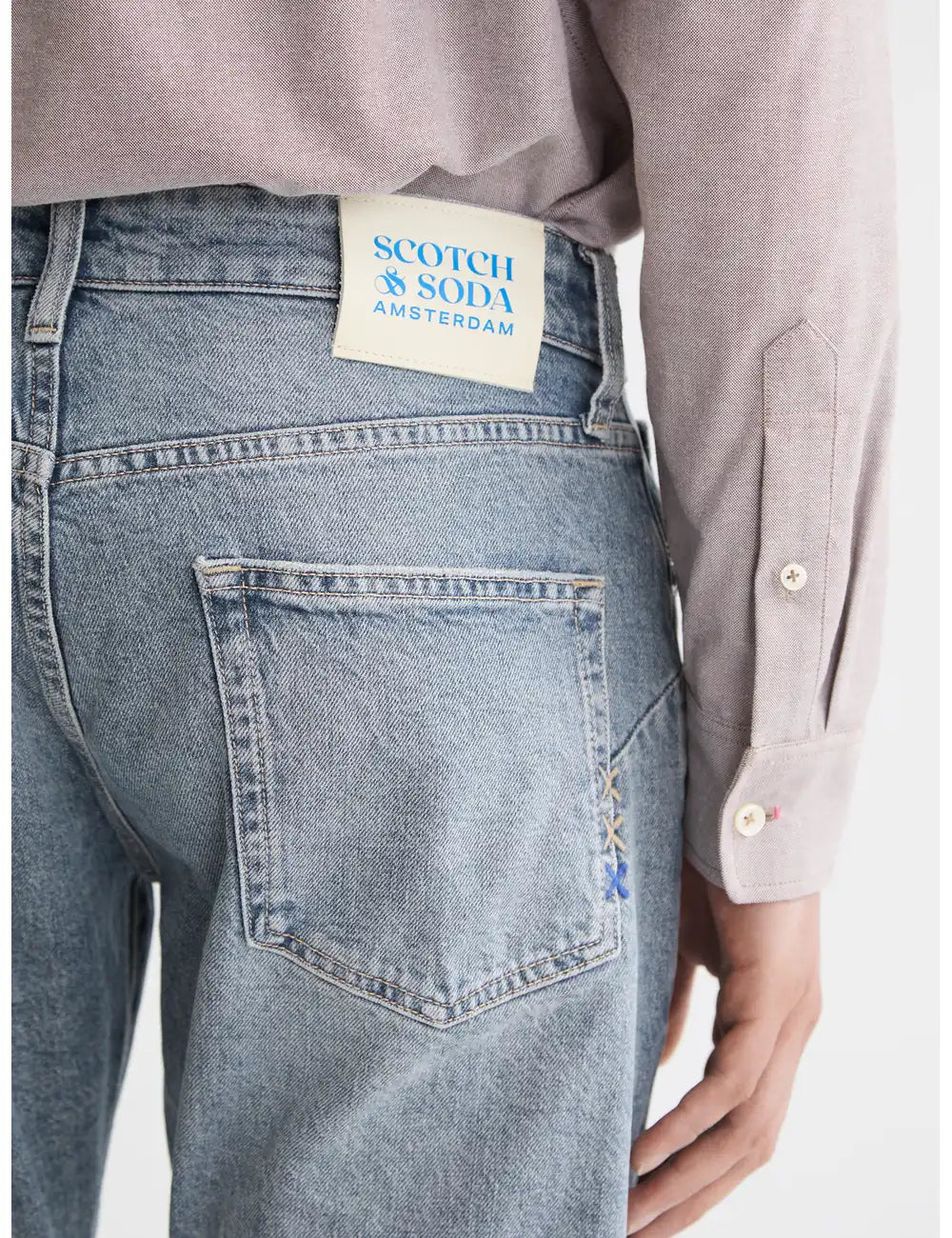 Zee Straight Jeans detail view by Scotch & Soda