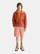 Denim washed long sleeve breton tee - Scotch & Soda