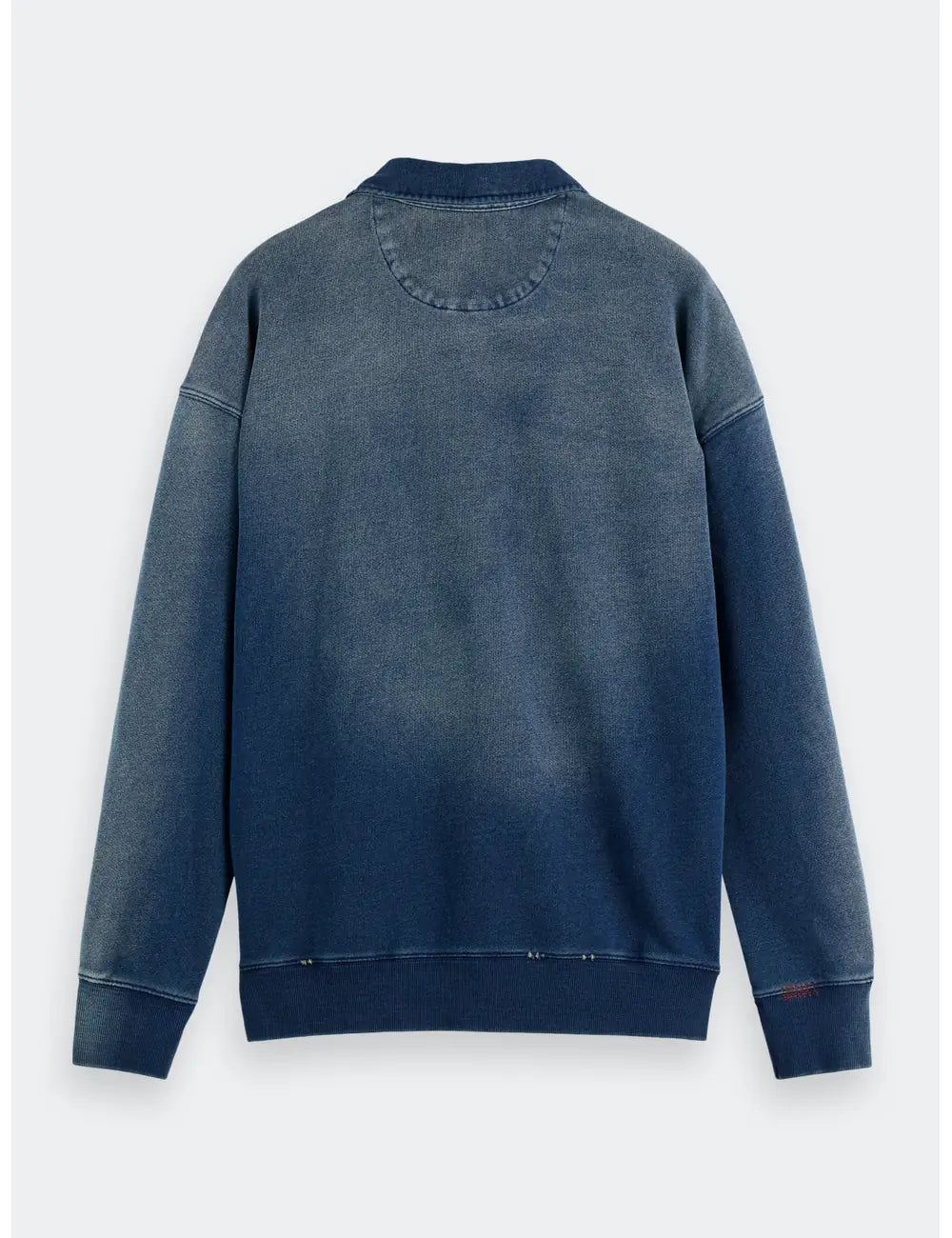 Worked Out Popover Sweat flat lay back view by Scotch & Soda