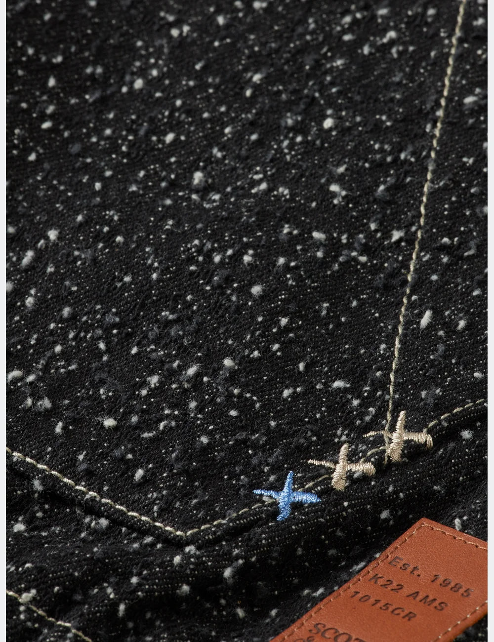 Hooded Denim Jacket detail view by Scotch & Soda