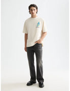 Beat Boot Cut Jeans full model shot showing overall fit by Scotch & Soda