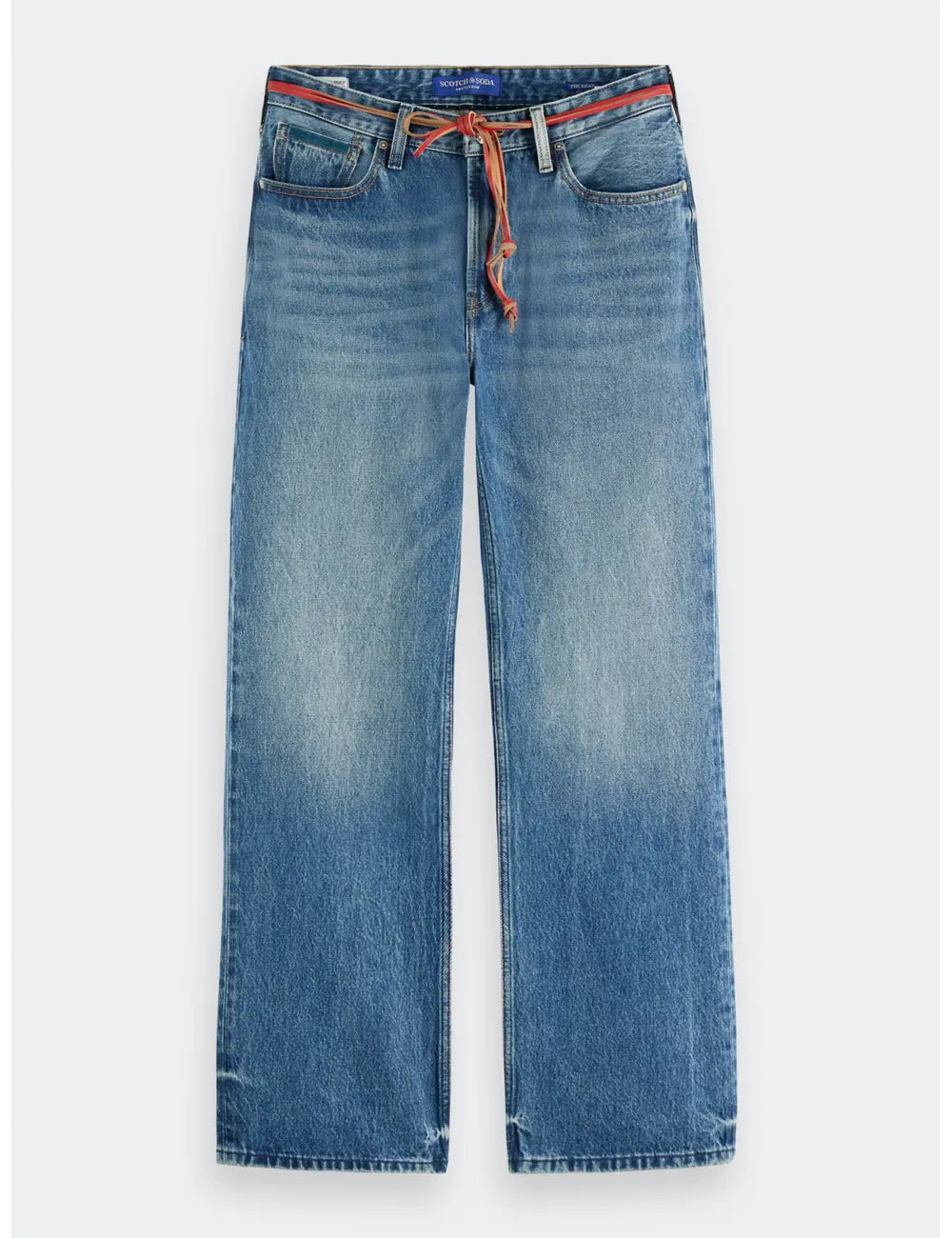 Beat Bootcut Jeans flat lay front view by Scotch & Soda