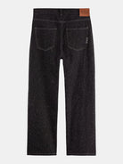 The Pitch Loose  Jeans — Black Snow back view showing fit and finish by Scotch & Soda