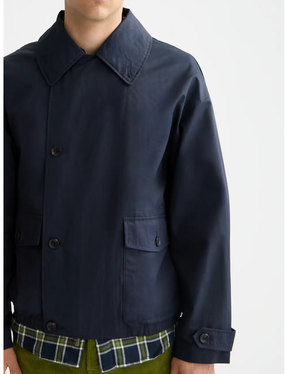 Short Trench Coat detail view by Scotch & Soda