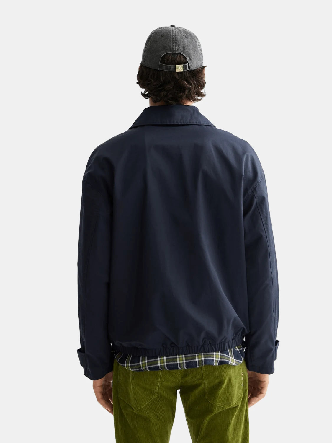 Short Trench Coat Back View - Scotch & Soda