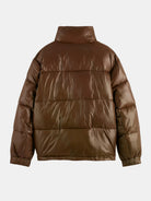 lacquer-puffer-jacket back view by Scotch & Soda