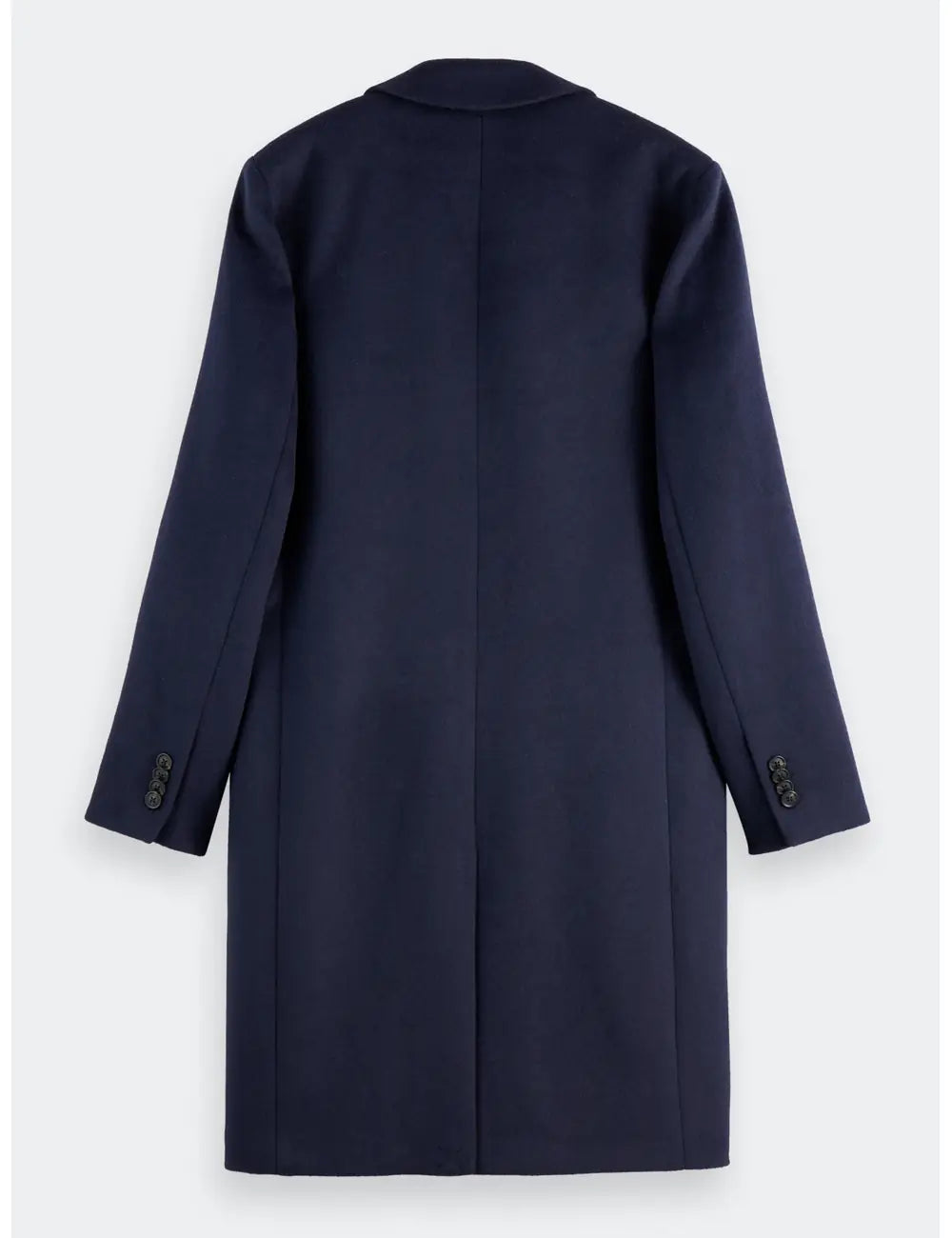 Classic Wool Coat flat lay back view by Scotch & Soda