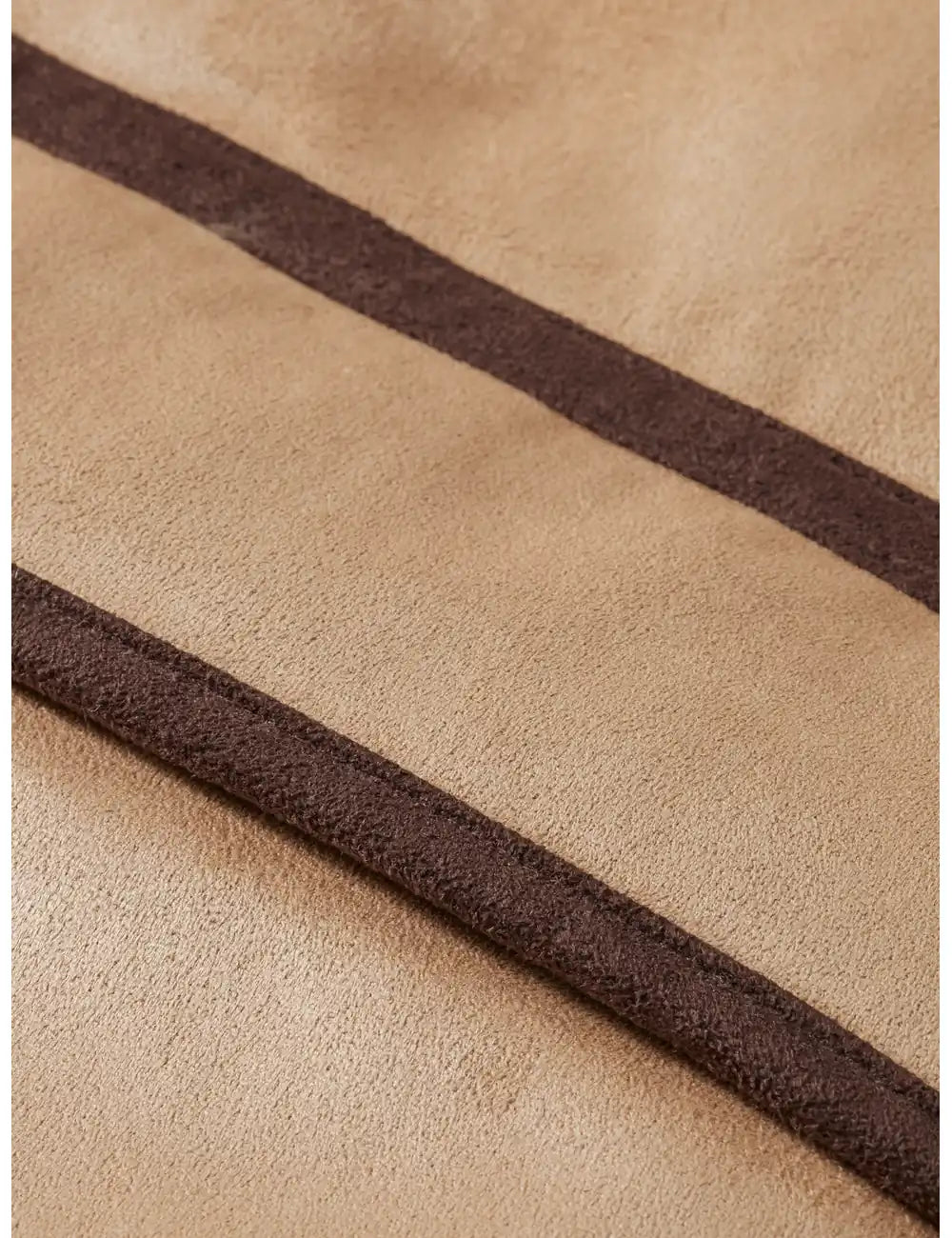 Faux Shearling Jacket detail shot of fabric and craftsmanship by Scotch & Soda