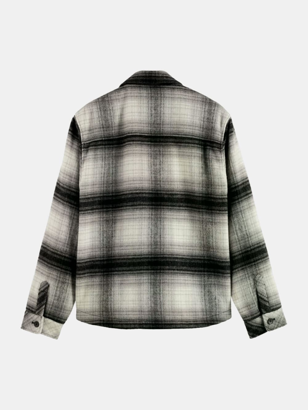 check-overshirt back view by Scotch & Soda
