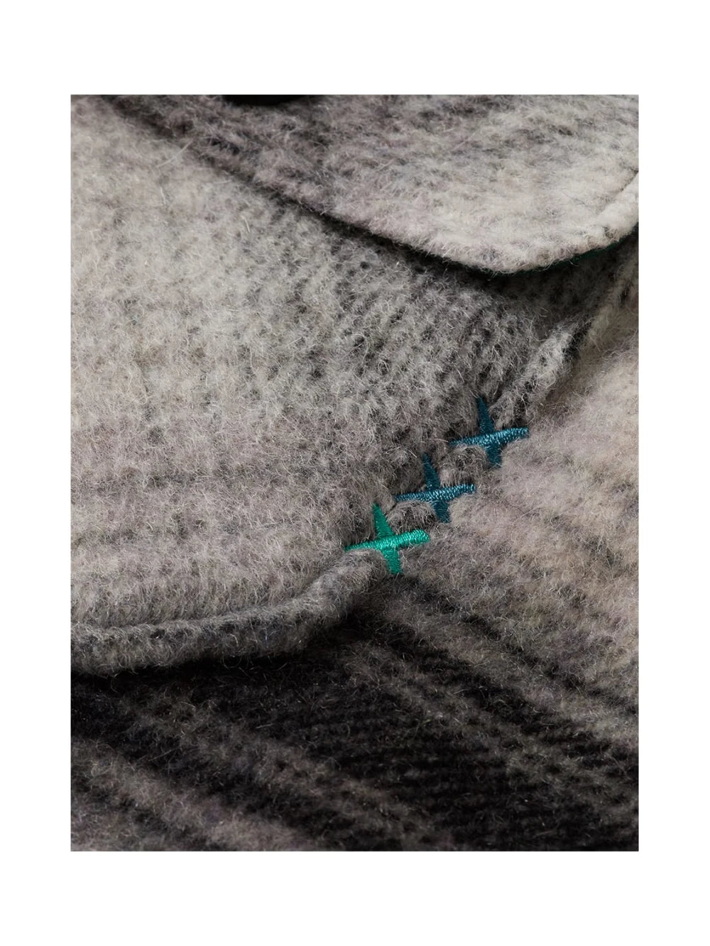 check-overshirt detail shot by Scotch & Soda