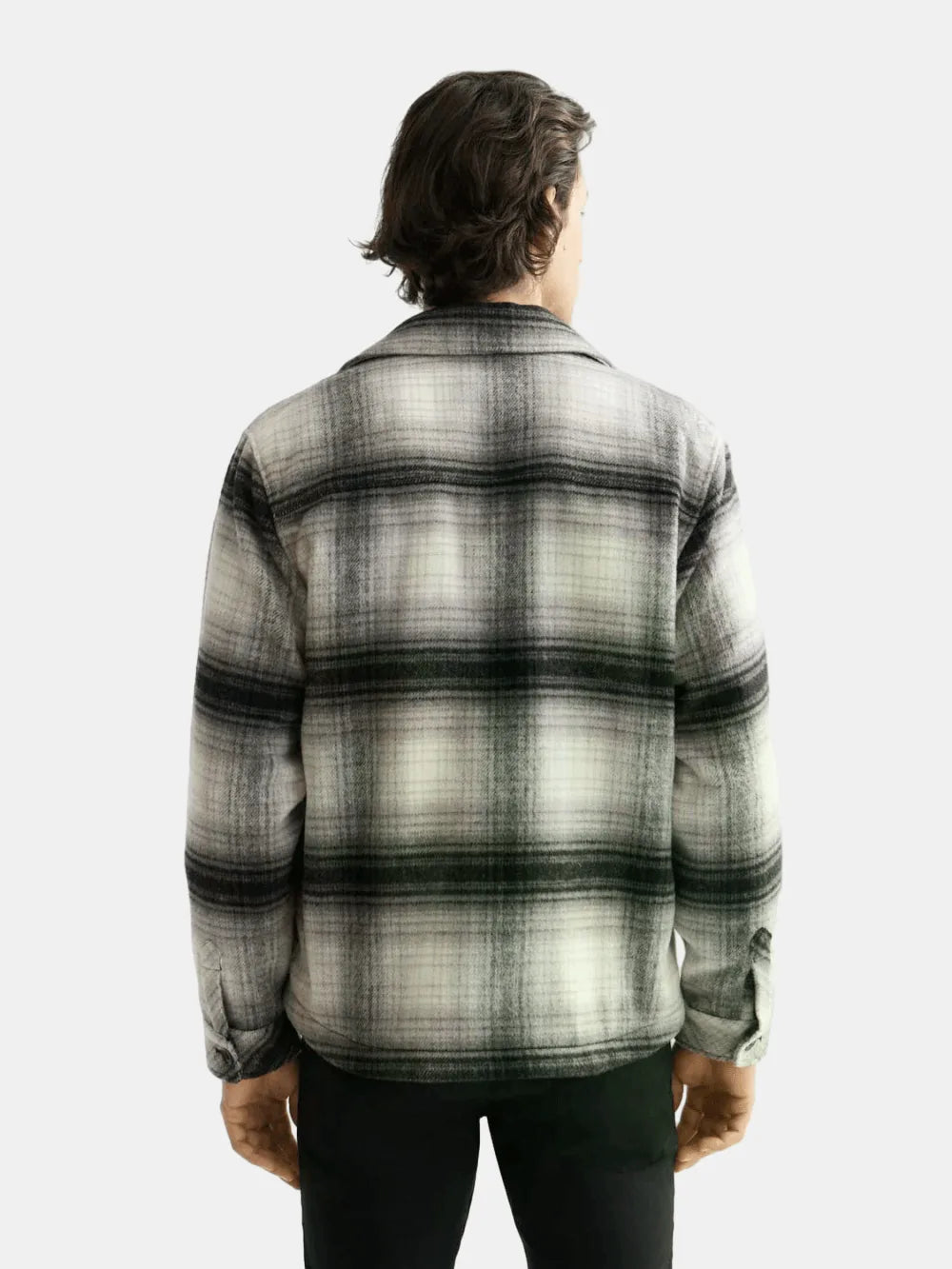 check-overshirt back view by Scotch & Soda
