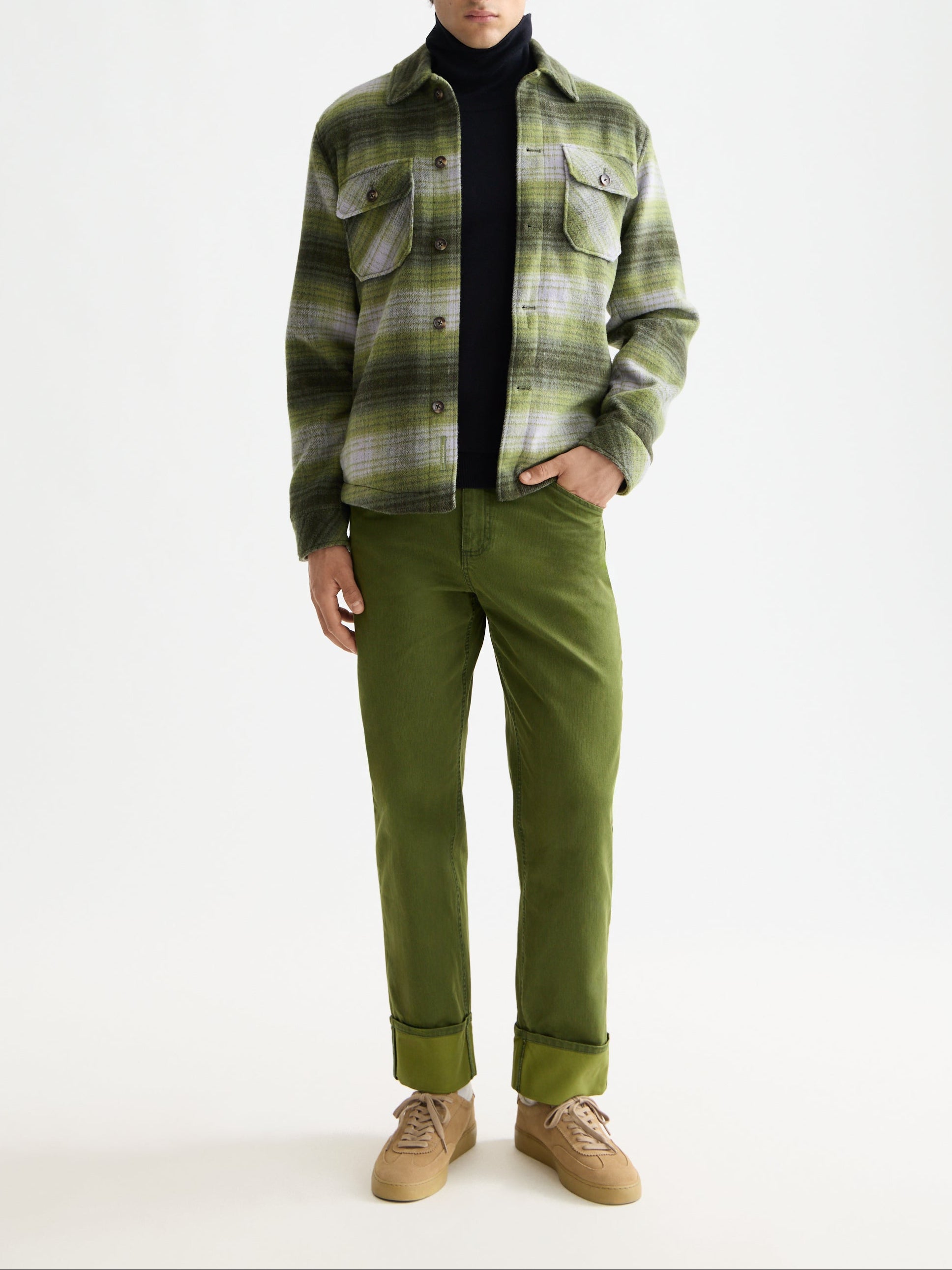 Check overshirt