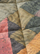 patchwork-mountain-print-overshirt detail shot by Scotch & Soda