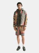 Patchwork Mountain Print Overshirt - Scotch & Soda