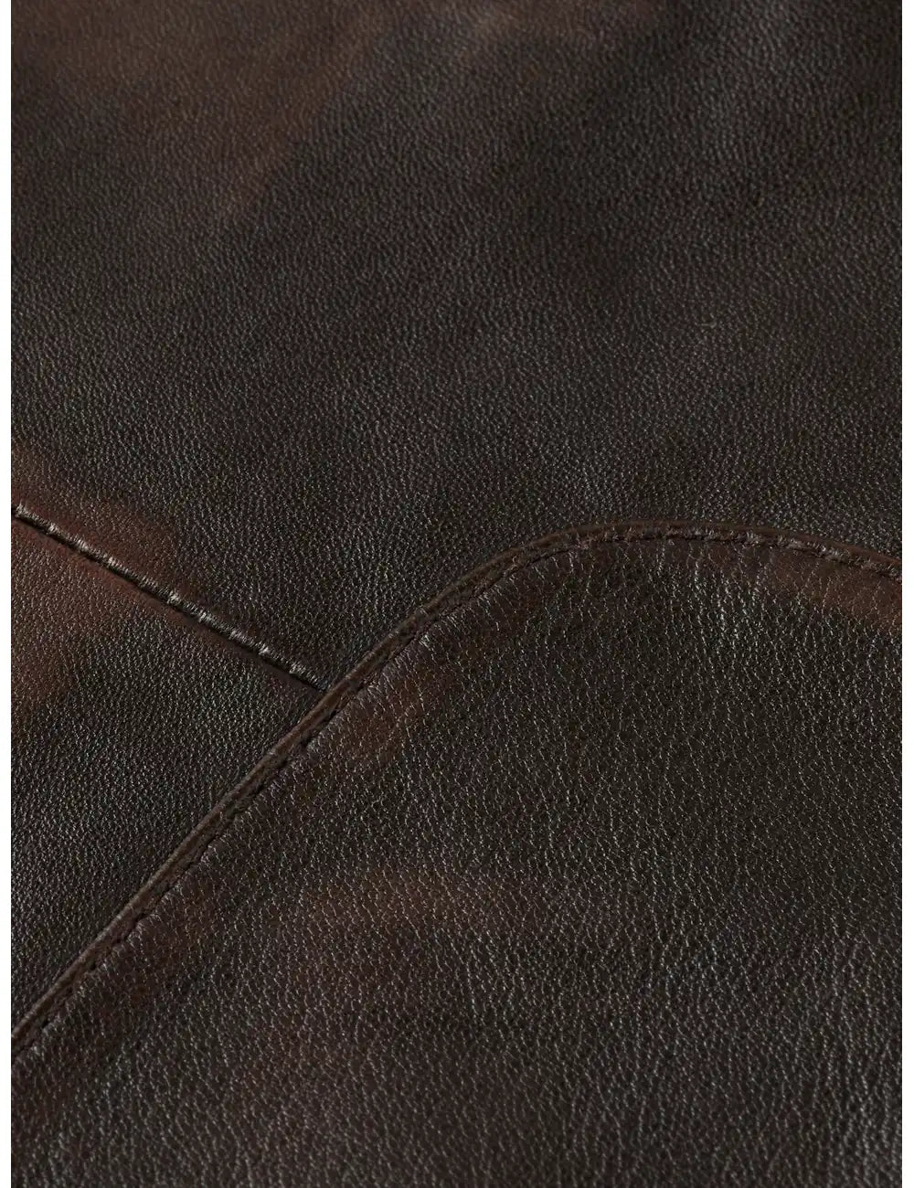 Vintage Leather Blazer Dark detail view by Scotch & Soda