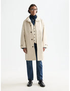 Amsterdam 750 Years Coat flat lay back view by Scotch & Soda