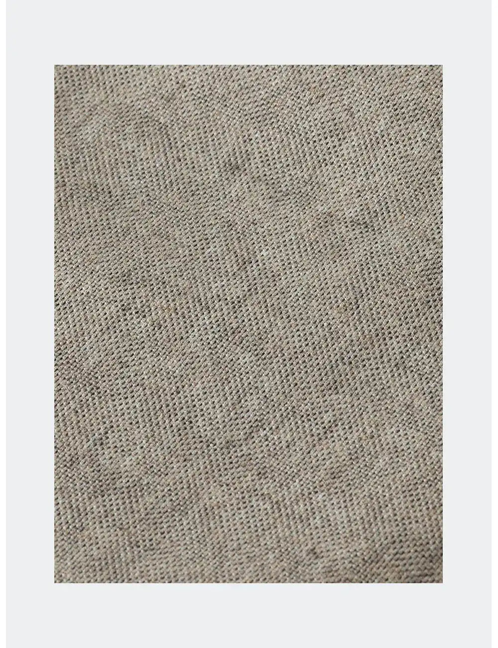 Unconstructed Melange Jersey Relaxed detail view by Scotch & Soda