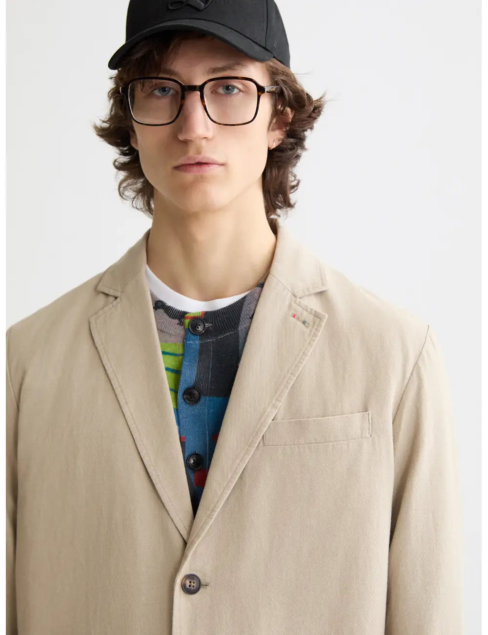 Relaxed Cotton Blazer detail view by Scotch & Soda