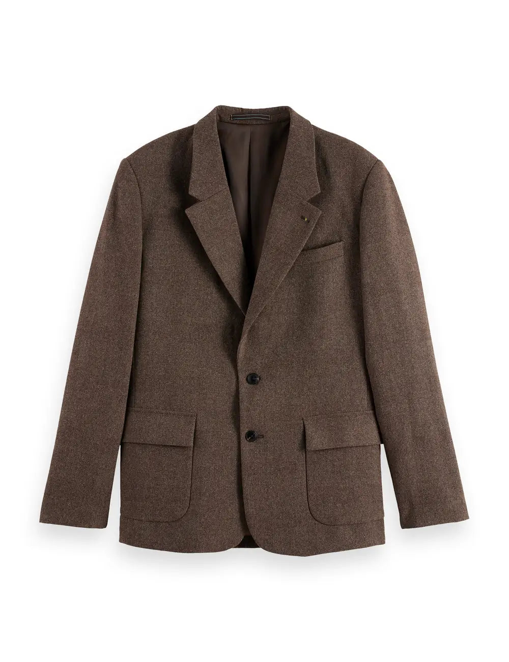 Wool Blend Blazer flat lay front view by Scotch & Soda