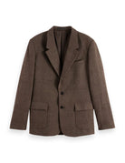 Wool Blend Blazer flat lay front view by Scotch & Soda