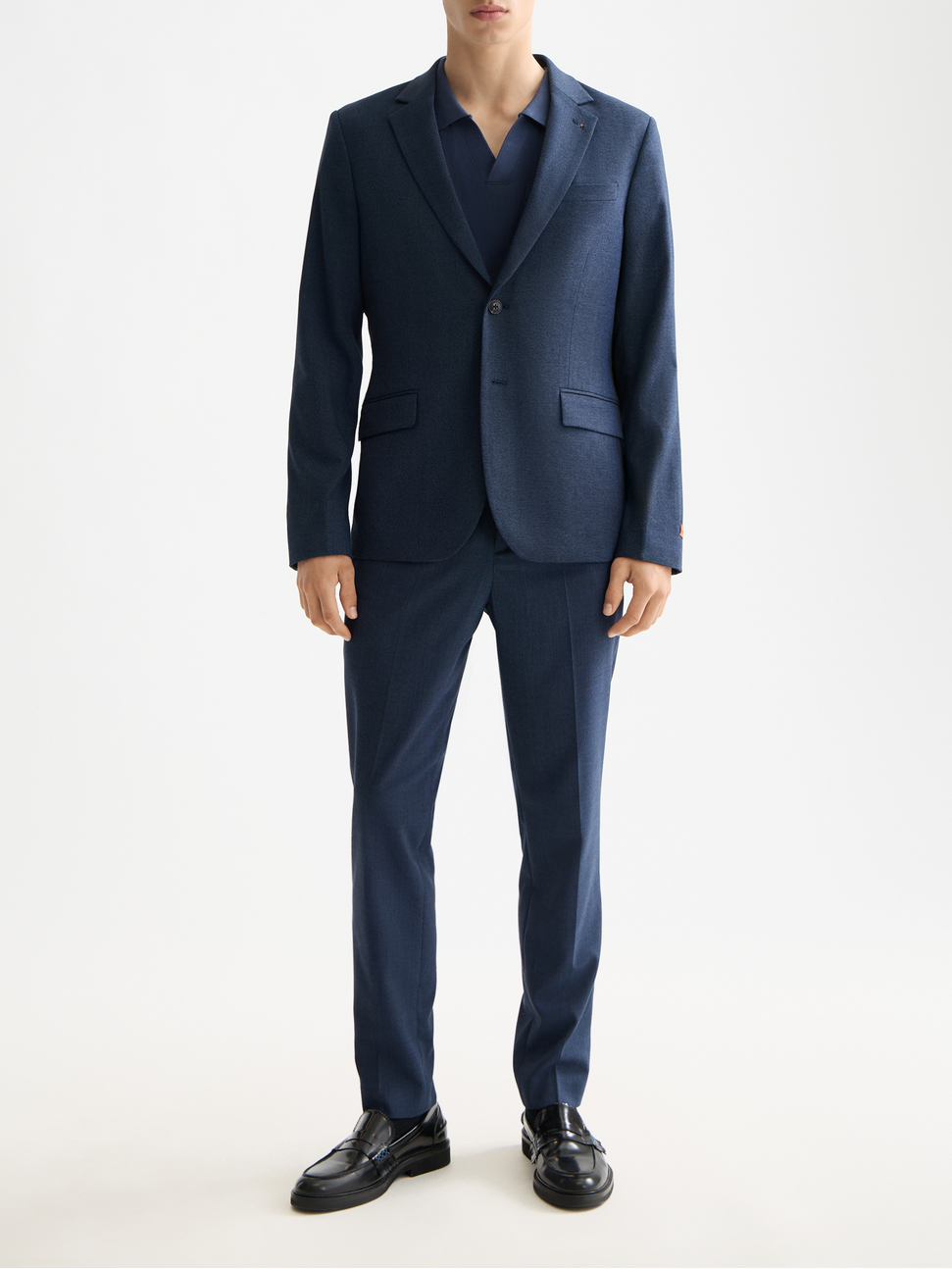 Irving yarn-dyed slim tapered tailored chino