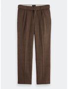Wool Blend Chino flat lay front view by Scotch & Soda