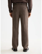 Wool Blend Chino detail shot showing fabric and craftsmanship by Scotch & Soda