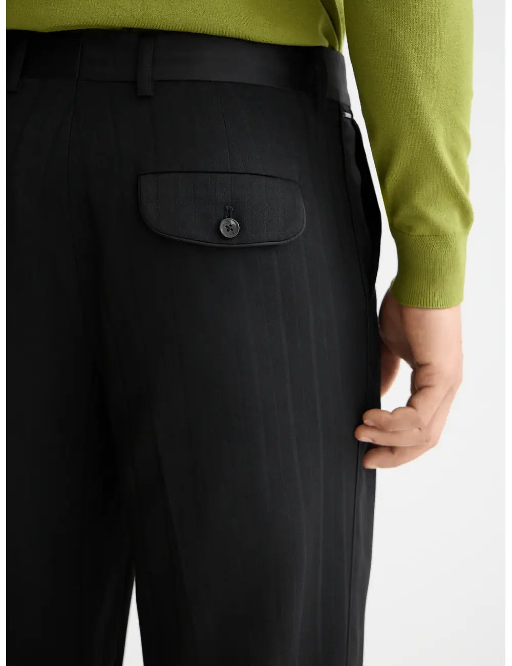 Stripe Chino Pants detail view by Scotch & Soda