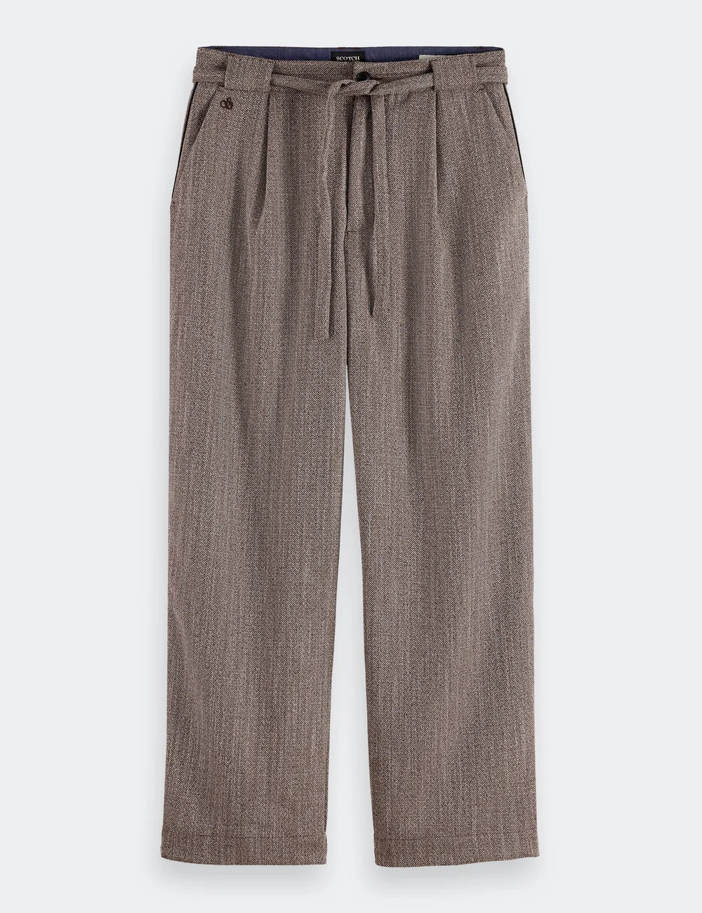 Herringbone Chino Pants alternate angle by Scotch & Soda